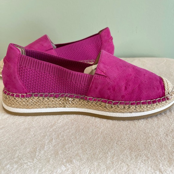Cole Haan Cloudfeel Women's New Pink Slip On Espadrille Loafers Shoes Size 7B - Picture 5 of 14